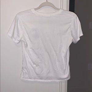 Brandy Melville Tops - White Brandy Melville T-Shirt Brandy Melville Tops - White Brandy Melville T-Shirt